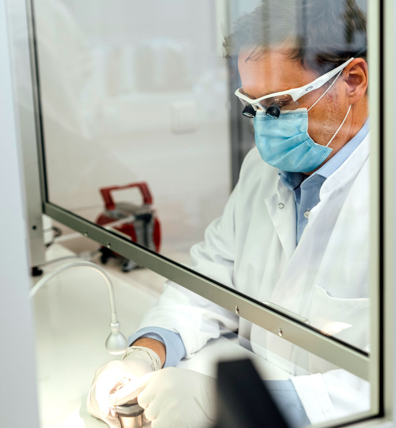 Accredited testing laboratory